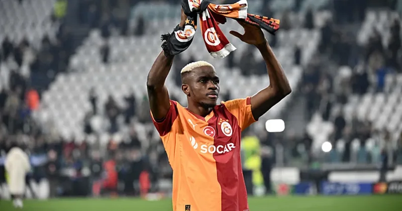 Galatasaray da Victor Osimhen, Şampiyonlar Ligi ndeki performansıyla parlıyor