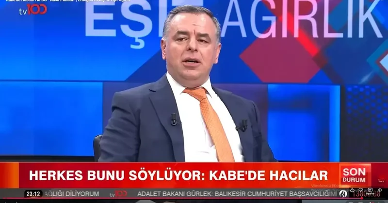 Barış Yarkadaş tan Kabe de hacılar performansı