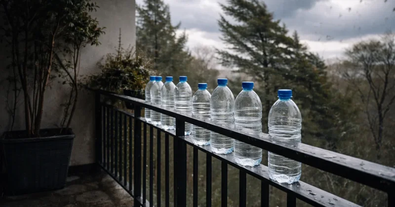 Mart ayında balkona pet şişe bağlamadan dışarı çıkmayın Sözcü Gazetesi