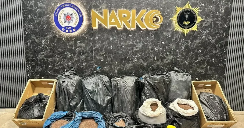 İstanbul da uyuşturucu operasyonu! 374 kiloyu kahveye emdirmişler