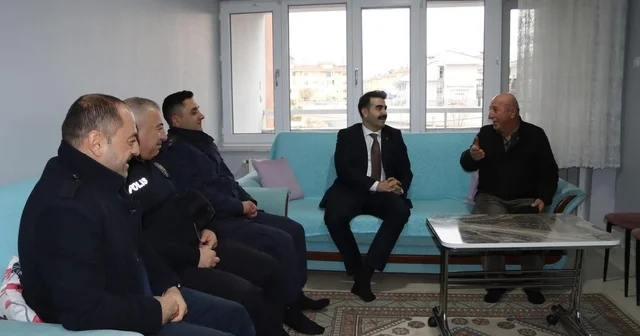 Tomarza Kaymakamı Eser den Kıbrıs Gazisi Tektaş a anlamlı ziyaret Kayseri Haberleri