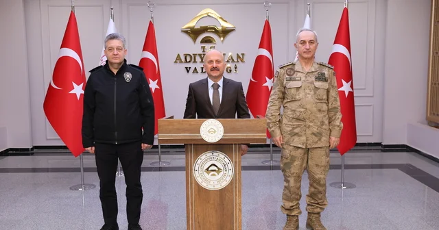 Adıyaman Valisi Varol, aylık asayiş verilerini açıkladı Adıyaman Haberleri