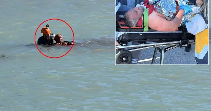 Kendisine yapılanlara dayanamayan belediye işçisi, Boğaçayı na atladı