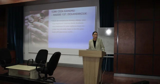 Muğla da üniversite öğrencileri dolandırıcılık olaylarına karşı bilgilendirildi Muğla Haberleri