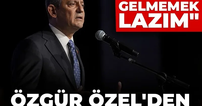 Özgür Özel den kutuplaşma çıkışı: Oyuna gelmeme oyununa gelmemek lazım