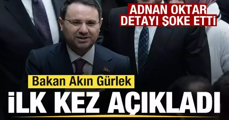 Bakan Akın Gürlek ilk kez açıkladı! Adnan Oktar detayı şoke etti