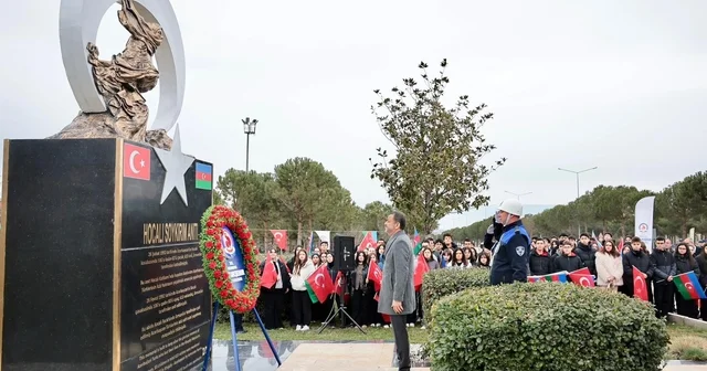 Hocalı soykırımının 34. yıldönümü Denizli de törenle anıldı Denizli Haberleri