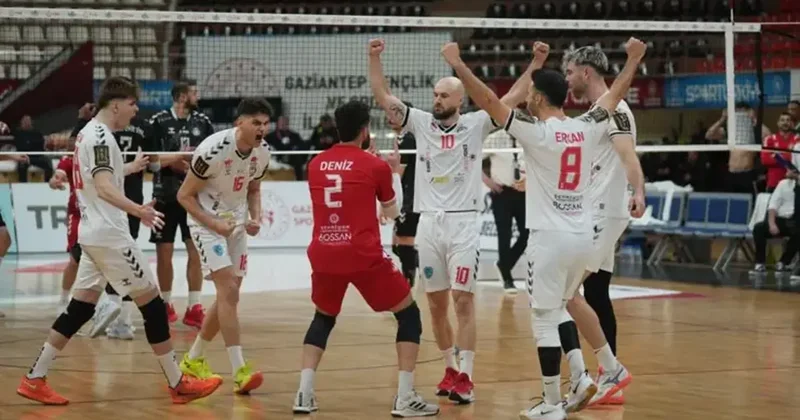 Gaziantep GSK dan 3 0 lık galibiyet Voleybol Haberleri Spor