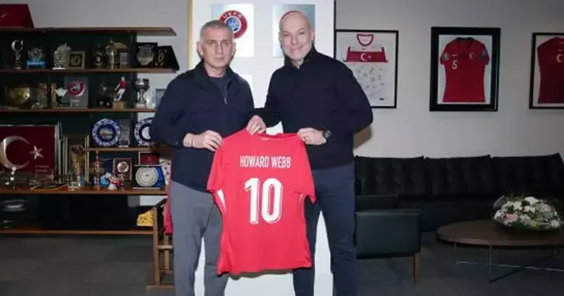 PGMOL Direktörü Howard Webb den Merkez Hakem Kurulu na Ziyaret Fanatik Gazetesi Futbol Haberleri Spor