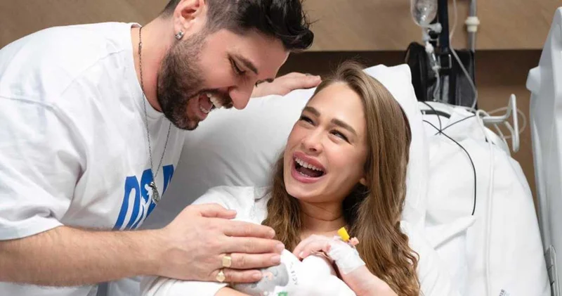 Ceyhun Fersoy ve Begüm Öner in bebekleri doğdu: İsmi memleketlerinden geldi