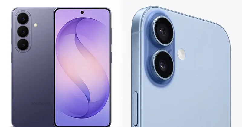 Galaxy S26 ile iPhone 17 karşı karşıya! İşte Galaxy S26 vs iPhone 17 karşılaştırması