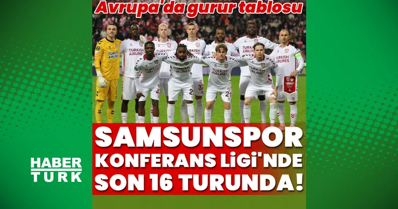 Samsunspor: 4 Shkendija: 0 MAÇ SONUCU (Samsunspor, Konferans Ligi nde son 16 da!) Yılport Samsunspor Haberleri