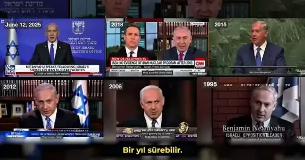 30 yıl boyunca tekrarladı! Netanyahu İran’ın nükleer gücünü hedef almaktan vazgeçmedi