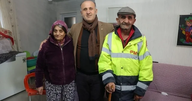 Başkan Kaya, Gül çiftine kayıtsız kalmadı Aydın Haberleri