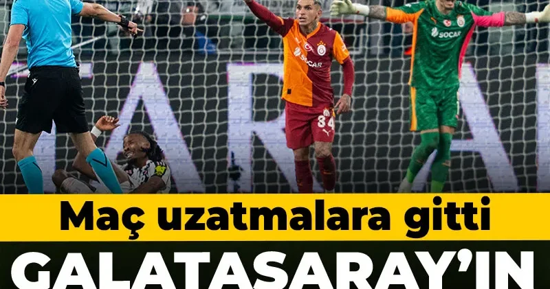 Galatasaray ın korktuğu başına geldi: Maç uzatmalara gitti