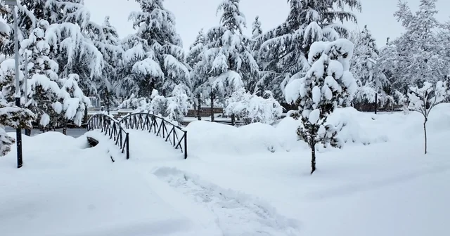 Hacılar Belediyesi ekipleri karla mücadele için sahada Kayseri Haberleri