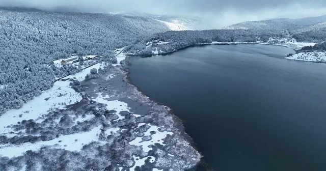 Abant ta kar güzelliği Bolu Haberleri