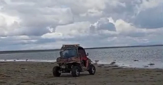 Koruma altındaki Seyfe Gölü nde off road yapan şahsa ceza Kırşehir Haberleri