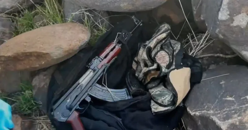 Şanlıurfa da volkanik taşlardan cephanelik çıktı! 8 gözaltı