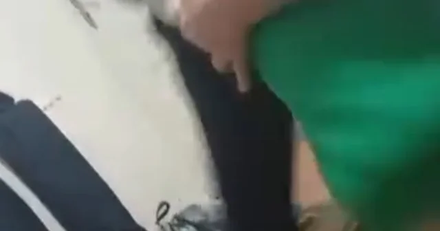 Üvey babanın, 9 yaşındaki çocuğa şiddeti kamerada Kayseri Haberleri