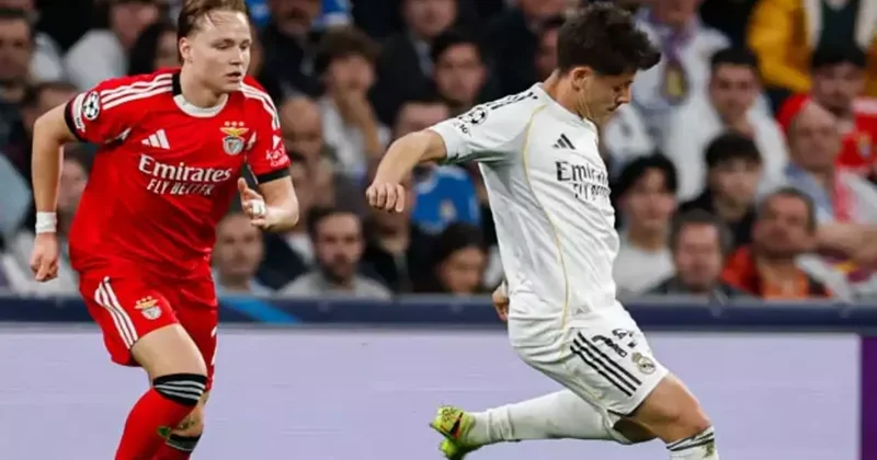 Rafa Silva nın golün Benfica ya yetmedi! Real sahasında turladı
