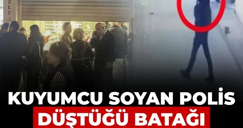 Kuyumcu soyan polis düştüğü batağı mahkemede itiraf etti