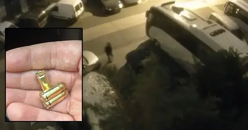 Ataşehir de otomobilin üstüne 3 mermi bırakan şüpheli kamerada