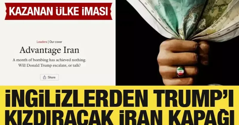 İngiliz dergisi The Economist’ten Trump ı kızdıracak İran kapağı