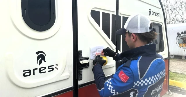 Sahil Otoparkı nda yeni dönem: Karavanlara 1 Nisan uyarısı Kocaeli Haberleri