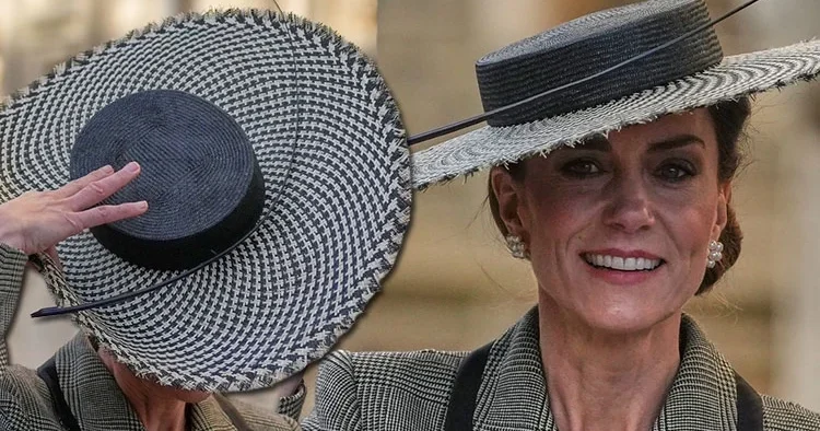 Değme modellere taş çıkarttı… Kate sadece gönüllerin değil modanın da kraliçesi… Bu kez de şapkasıyla tarih yazdı