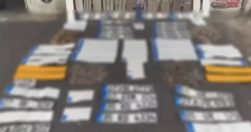 Gaziantep’te 36 adet sahte plaka ele geçirildi: 3 gözaltı