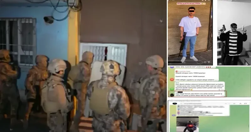 Daltonlar suç örgütüne ülke genelinde sosyal medya operasyonu: 358 şüpheli gözaltına alındı Politika Haberleri