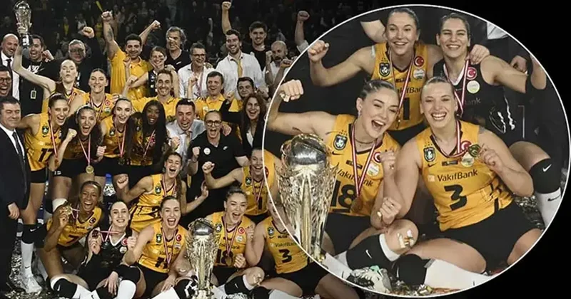 Kupasına kavuşan VakıfBank ta coşku tavan yaptı! Fanatik Spor Haberleri Video