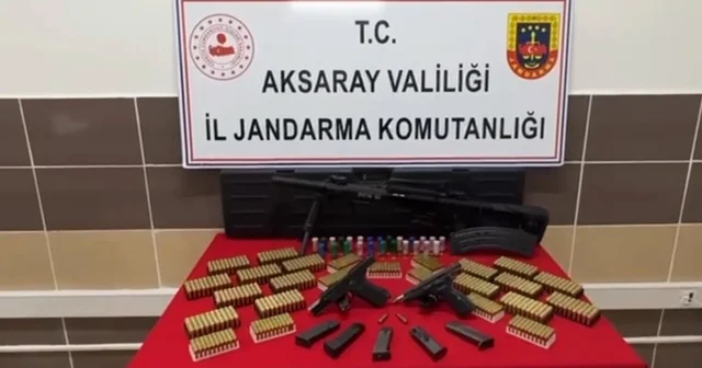 Jandarmadan ruhsatsız silah operasyonu: 1 tutuklama Aksaray Haberleri