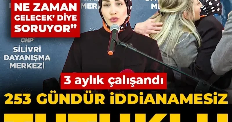 3 aylık çalışandı 253 gündür iddianamesiz tutuklu! Kızlarım babam ne zaman gelecek diye soruyor