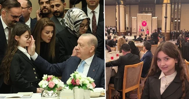 Dünya matematik şampiyonu Lina, özel davetle gitti: Cumhurbaşkanı Erdoğan a sorduğu soru herkesi gülümsetti