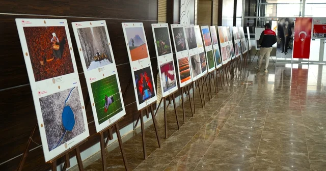 Muş ta 15. Tarım Orman ve İnsan fotoğraf sergisi ziyarete açıldı Muş Haberleri