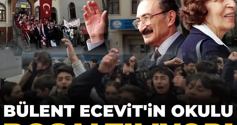 Bülent Ecevit in okulu boşaltılıyor!