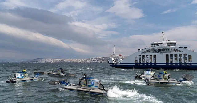 İzmir Körfezi in temizliği için takviye güç İzmir Haberleri