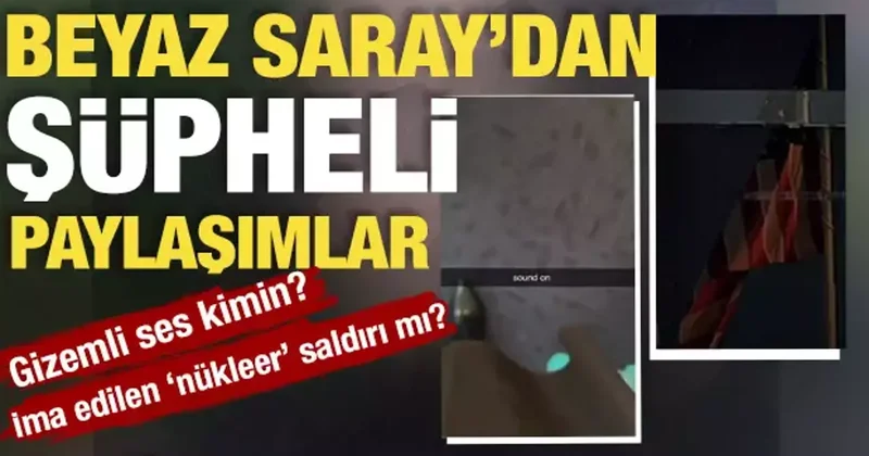Beyaz Saray’ın sosyal medya hesabından gizemli videolar: Nükleer saldırı mı ima edildi?