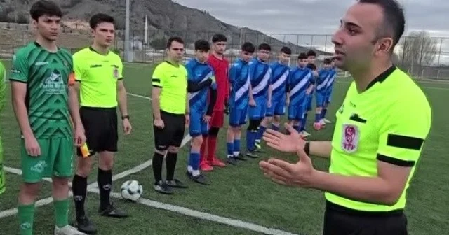 Amasya da sahada sağlık görevlisi olmayınca hakem maçı oynatmadı Amasya Haberleri