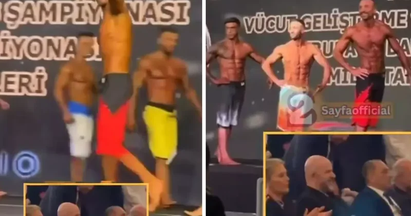 Demet Akalın ın eşi Türkiye Vücut Geliştirme ve Fitness Şampiyonası milli takım seçmelerine katıldı