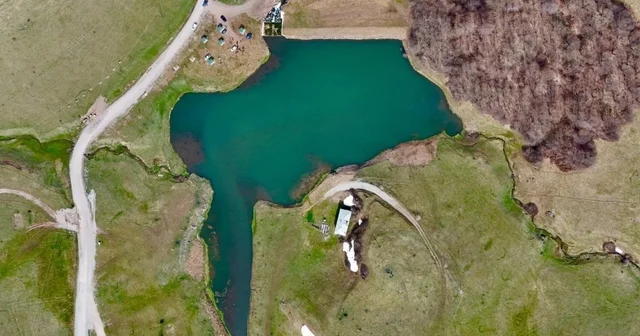 Ordu da yaylaya inşa edilen gölet turizm ve hayvancılığa katkı sunuyor Ordu Haberleri