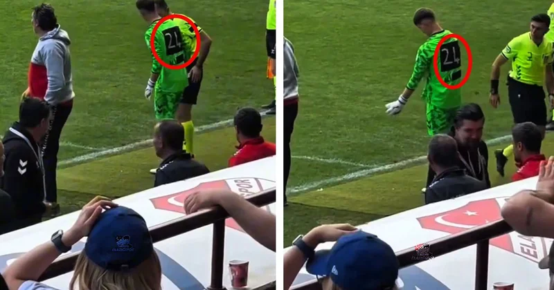 15 yaşındaki kaleciye forma bulunamayınca çözümü bakın nasıl ürettiler