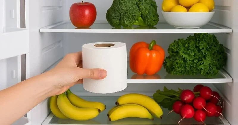 Buzdolabına bir rulo tuvalet kağıdı koyun farkı görün Sözcü Gazetesi