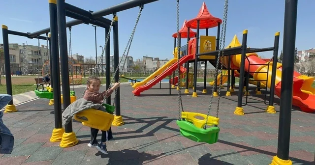 Yeşilyurt Mahallesi ndeki yeni park tamamlandı Adıyaman Haberleri