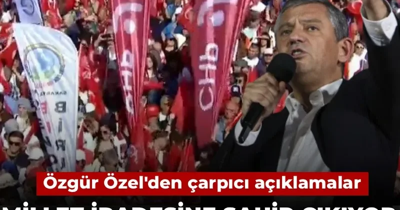 Son dakika Canlı Millet İradesine Sahip Çıkıyor mitinglerinin 106 ncısı Sakarya da! Özgür Özel on binlere sesleniyor