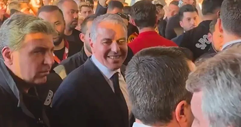 Galatasaray yönetiminden Fenerbahçe kafilesine sürpriz karşılama