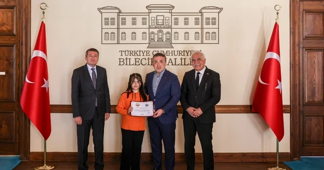 Sağlıklı Nesil Sağlıklı Gelecek yarışmasında ödüller sahiplerini buldu Bilecik Haberleri