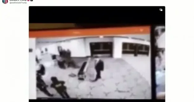 Washington da Trump ın yemeğinde silahlı saldırı! O anın görüntüleri ortaya çıktı